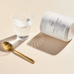 MSC-certified label on The Beauty Chef bottle emphasizing sustainability