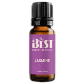 The Best Essential Oil Co Jasmine Absolute bottle, pre-diluted in coconut oil for easy application