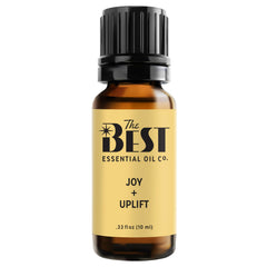 The Best Joy + Uplift bottle ready for diffuser use to boost mood.