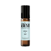 The Best Ocean Salt roll-on bottle front view for on-the-go coastal refresh.