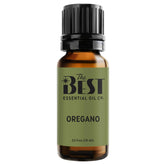 The Best Essential Oil Co oregano essential oil bottle in a diffuser setup for a warm aroma
