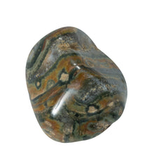The Chrysalis Stone natural-tumbled stones closeup reveals natural patina and orb patterns