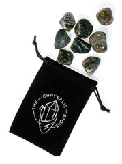 The Chrysalis Stone orbicular jasper orbs closeup showing varied colors for inspiration
