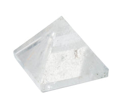 The Chrysalis Stone Pyramid Clear Quartz Mini during meditation for clarity and balance.