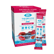The Dry Eye Drink mixed berry packet ready to hydrate your day