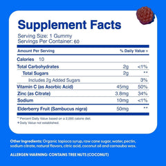 The Feel Great immunity kids ingredients include vitamin C and zinc for daily nourishment.