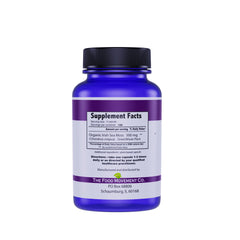 The Food Movement Co Irish Sea Moss capsules 120-count for daily wellness.