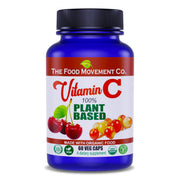 The Food Movement Co Vitamin C bottle front shows label and ingredients