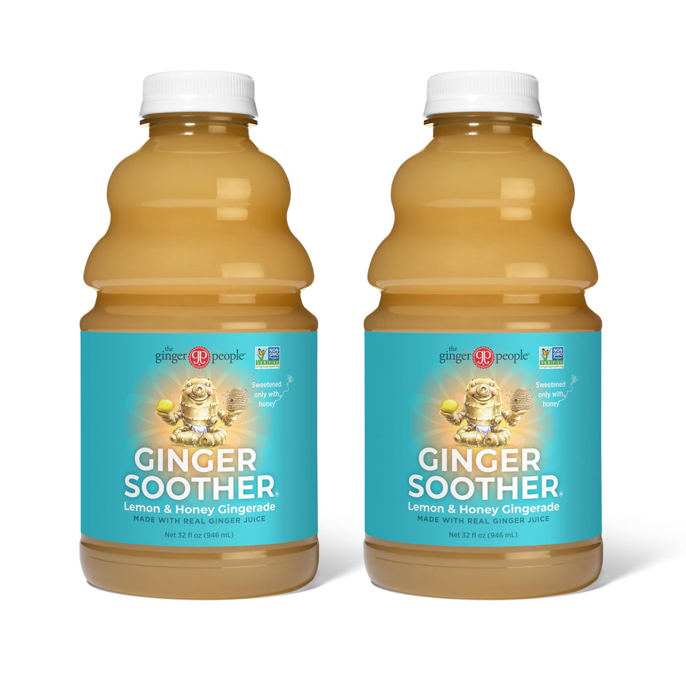 The Ginger People Gingerade bottle front for convenient daily enjoyment.