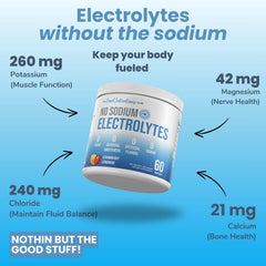 The Good Intentions Club electrolytes scoop dissolving in water for balance.