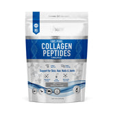The Intelligent Health Collagen Peptides powder tub close-up highlighting grass-fed formula for joint support