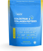 The Intelligent Health grass-fed colostrum bottle, suggesting ethical sourcing and potential immune support.