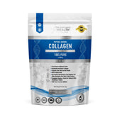 The Intelligent Health hydrolyzed collagen powder tub showing 10g serving for daily support