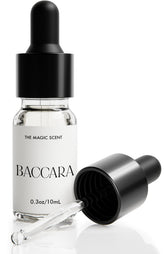 The Magic Scent Baccara diffuser oil bottle for long-lasting luxury.