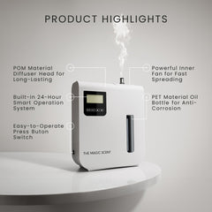 The Magic Scent diffuser oil included ready for immediate aroma setup.