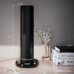 The Magic Scent diffuser top dispersion system showing even diffusion up to 1,000 sq ft