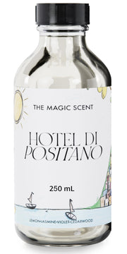 The Magic Scent Hotel Di Positano diffuser oil bottle ready for use.