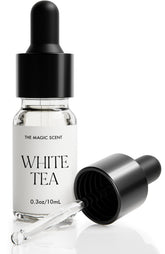 The Magic Scent White Tea diffuser oil bottle fills rooms with premium luxury aroma.