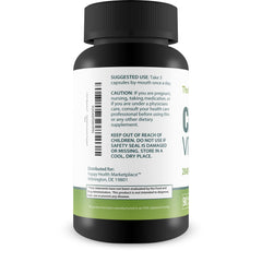 CDZ Vitamins label packaging emphasizes vitamin C, D, and zinc potency.