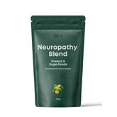 The Nerve Brand Neuropathy Superfood Blend bottle shows chocolate flavor for daily enjoyment