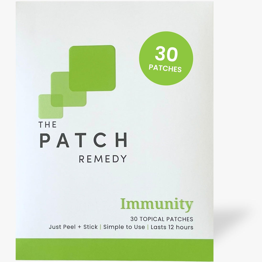 The Patch Remedy Immunity Patch 30-pack front view for convenient daily use.