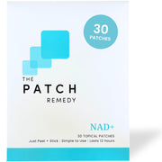 The Patch Remedy NAD+ patch applied to skin for discreet daily wear.