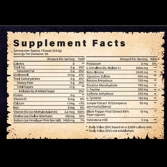 The Whey of The Lord Holy Power preworkout scoop ready for precise serving.