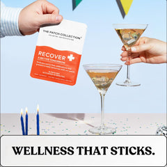 The Patch Collection Night Out Patch pack closeup highlights discreet wellness.