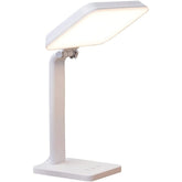 Theralite Aura Bright front view, compact lamp ready for home use and mood support.