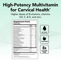 Theralogix ProCerv HP bottle label highlights vitamin blend for daily wellness