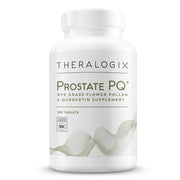 Theralogix Prostate PQ tablets in bottle front for pelvic health support.