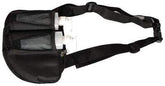 Therapist's Choice dual bottle holster for 8 oz bottles keeps oils within reach during sessions.