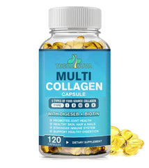 TheraSuva Multi-Collagen bottle front highlighting skin and joints support.