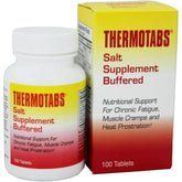 Thermotabs buffered tablets bottle—convenient daily salt supplement for routine use