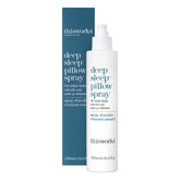THISWORKS Deep Sleep Pillow Spray bottle helps relax the mind for easier bedtime.