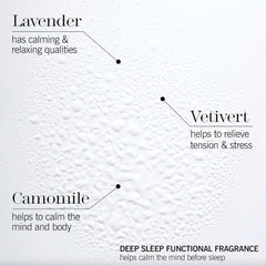 THISWORKS Sleep Plus Pillow Spray application action calms the mind.