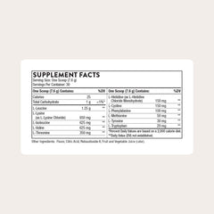 THORNE Amino Complex post-workout recovery mix eases soreness.