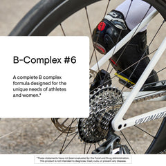 Product label of Thorne B-Complex #6 with NSF for Sport status visible