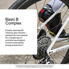 Thorne Basic B-Complex label design indicates gluten-free formulation.