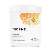 THORNE Creatine bottle-front in Pineapple Orange showing muscle energy support