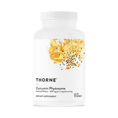 Thorne Curcumin Phytosome bottle showing Meriva for potential joint comfort support