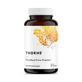 Thorne FloraMend Prime bottle label highlights shelf-stable gut health formula