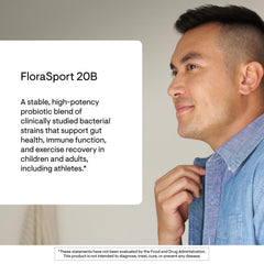 THORNE FloraSport 20B label closeup confirms NSF for Sport credibility