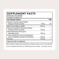 THORNE Joint Support capsules pack for daily use and joint comfort