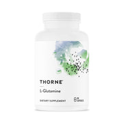 THORNE L-Glutamine bottle front showing GI support
