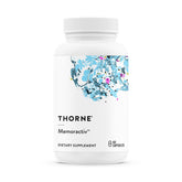 THORNE Memoractiv bottle front for daily focus support and clean design.