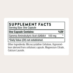 THORNE PharmaGABA-100 capsules lineup highlights 60-count daily use