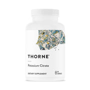 THORNE Potassium Citrate bottle with capsules showing skeletal muscle function