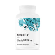 THORNE Vitamin C 500 mg bottle front with citrus bioflavonoids