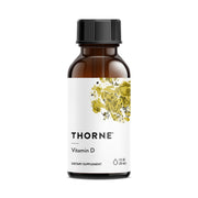 THORNE Vitamin D Liquid bottle pour for easy daily dosing